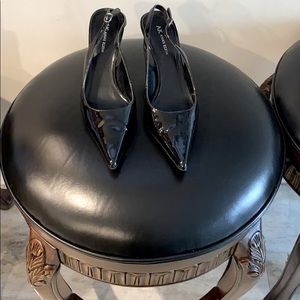 AK Ann Klein sling back heel.